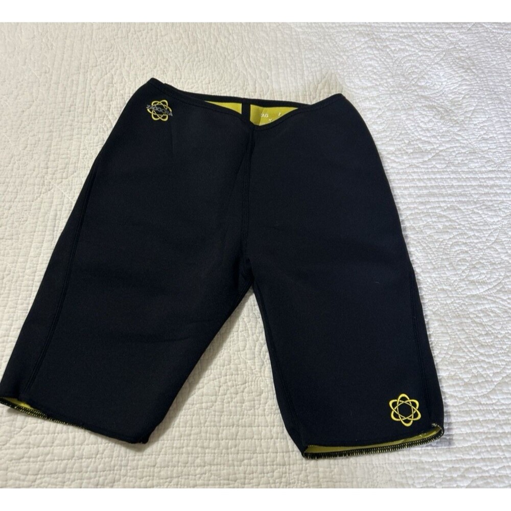 Zaggora HOT PANTS Sauna Sweat Thermo Shaper Neoprence Athletic Medium Gym Shorts